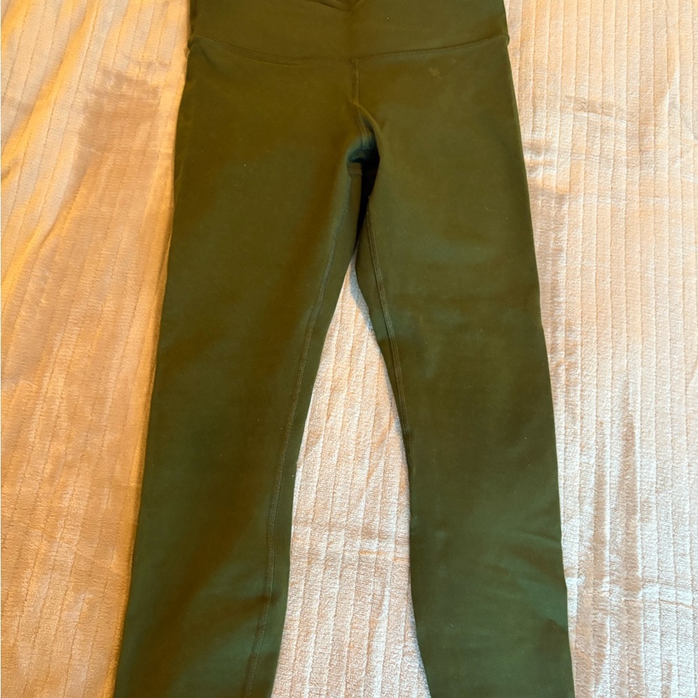 Green Fabletics Leggings